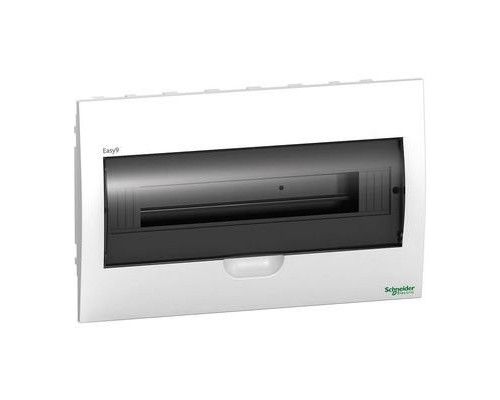 Щит Schneider Electric Easy9 вбудований 18 модулів димч. двері IP40
