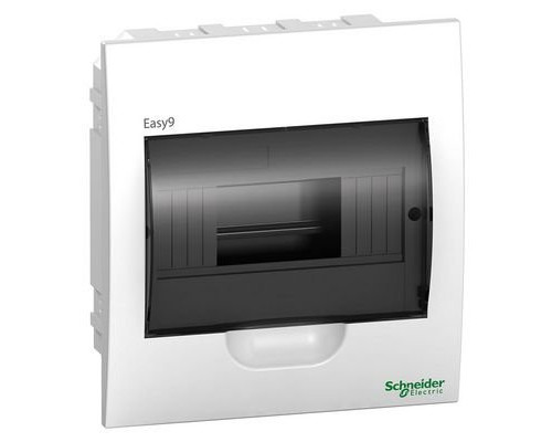 Щит Schneider Electric Easy9 вбудований 8 модулів димч. двері IP40