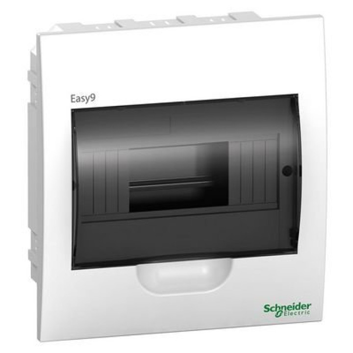Щит Schneider Electric Easy9 вбудований 8 модулів димч. двері IP40 · Schneider Electric · uk/shchyt-schneider-electric-easy9-vbudovanyj-8-moduliv-dymch-dv