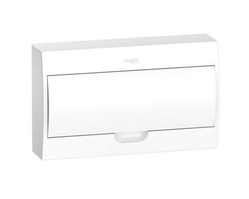 Щит Schneider Electric Easy9 навісний 18 модулів біла двері IP40