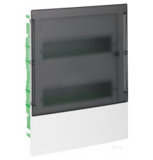 Щит Schneider Electric Mini Pragma 2 ряди/24 модулі врізний прозорі двері IP40
