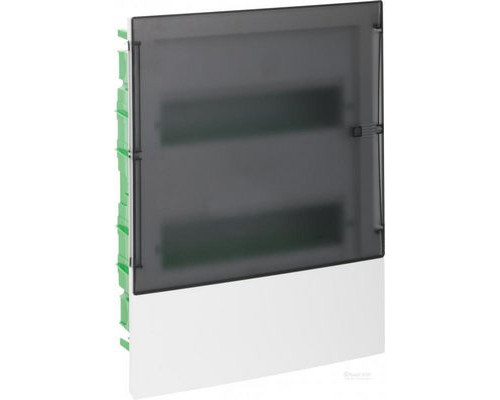 Щит Schneider Electric Mini Pragma 2 ряди/24 модулі врізний прозорі двері IP40