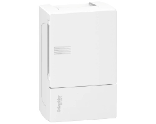 Щит Schneider Electric Mini Pragma 4 модуля навісний білі двері IP40