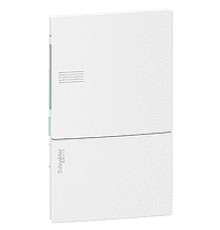 Щит Schneider Electric Mini Pragma 4 модулі врізний білі двері IP40