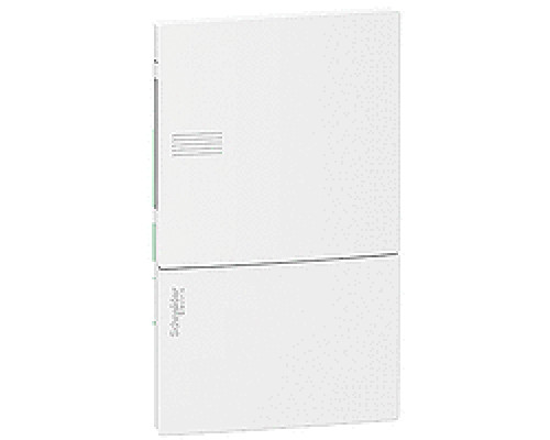 Щит Schneider Electric Mini Pragma 4 модулі врізний білі двері IP40