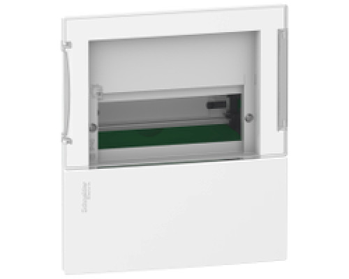 Щит Schneider Electric Mini Pragma 4 модулі врізний прозорі двері IP40