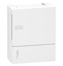 Щит Schneider Electric Mini Pragma 6 модулів навісний білі двері IP40