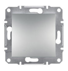Вимикач Schneider Electric Asfora Plus 1-клавішний 2П алюміній