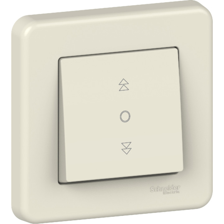 Вимикач жалюзі Schneider Electric Leona 2-клавішний крем · Schneider Electric · uk/vyklyuchatel-zhalyuzi-schneider-electric-leona-2-klavishnyj-1