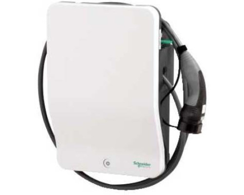 Зарядна станція Schneider Electric Evlink Wallbox T1 настінна 7.4Квт, 32A з кабелем