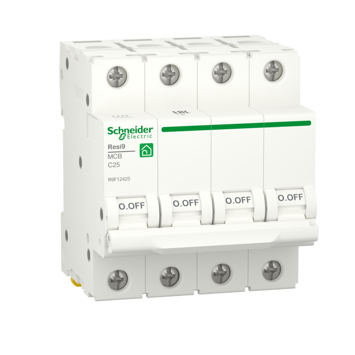 Автоматичний вимикач Schneider RESI9 4P 16A С 6кА · SCHNEIDER · uk/avtomatychnyj-vymykach-schneider-resi9-4p-16a-s-6ka