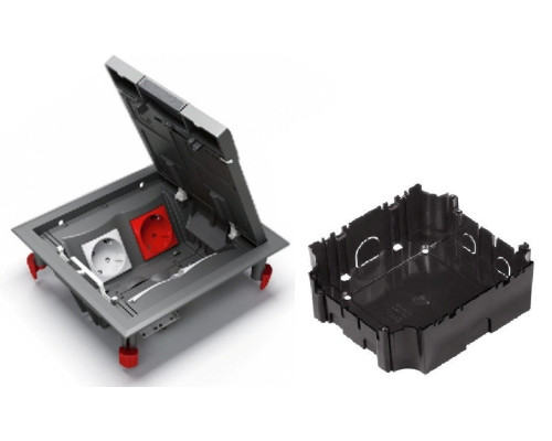 Лючок для підлоги Schneider OptiLine 45 на 8 модулів