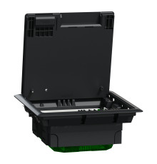 Лючок для підлоги Schneider Unica New System+ 4 модулі на 45 мм