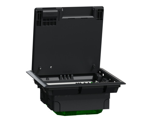 Лючок для підлоги Schneider Unica New System+ 4 модулі на 45 мм