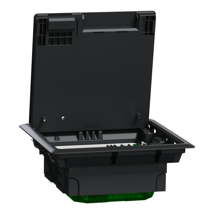 Лючок для підлоги Schneider Unica New System+ 4 модулі на 45 мм · SCHNEIDER · uk/lyuchok-dlya-pidlogy-schneider-unica-new-system-4-moduli-na-4