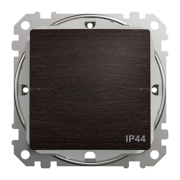 Перемикач 1-клавішний прохідний IP44 Schneider Sedna Element штучне дерево Венге · SCHNEIDER · uk/pereklyuchatel-1-klavishnyj-prohodnoj-ip44-schneider-sedna-e-