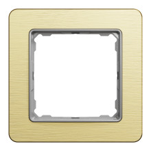 Рамка 1-постова Schneider Sedna Elements матове Золото, пластик · SCHNEIDER · uk/ramka-1-postovaya-schneider-sedna-elements-matovoe-zoloto-pl