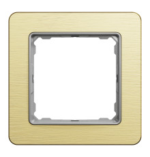 Рамка 1-постова Schneider Sedna Elements матове Золото, пластик