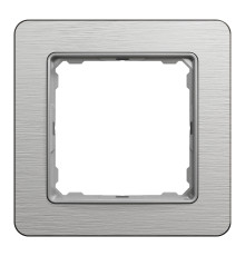 Рамка 1-постова Schneider Sedna Elements матовий алюміній, пластик