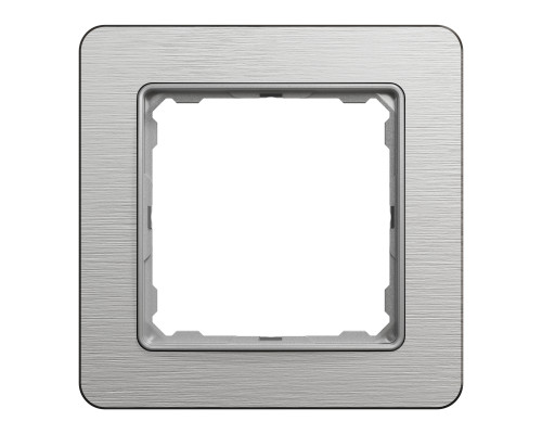 Рамка 1-постова Schneider Sedna Elements матовий алюміній, пластик