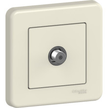 Розетка Schneider-Electric Leona SAT кінцева крем (LNA3700123) · SCHNEIDER · uk/rozetka-schneider-electric-leona-sat-koncevaya-krem-lna37001
