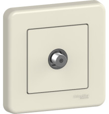 Розетка Schneider-Electric Leona SAT кінцева крем (LNA3700123)