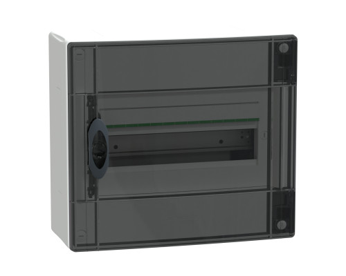 Щит модульний навісний 13 модулів димчасті двері Schneider серія PrismaSeT XS