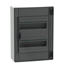 Щит модульний навісний 26 модулів димчасті двері Schneider серія PrismaSeT XS
