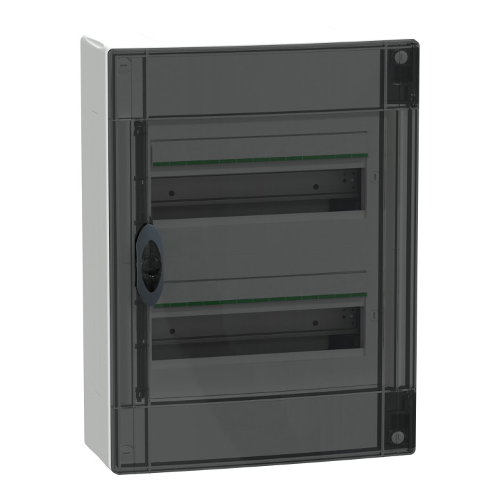 Щит модульний навісний 26 модулів димчасті двері Schneider серія PrismaSeT XS · SCHNEIDER · uk/schit-rozpodilchij-navisnij-2-ryadi-26-moduliv-dimchasti-dver