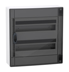 Щит модульний навісний 36 модулів димчасті двері Schneider серія PrismaSeT XS