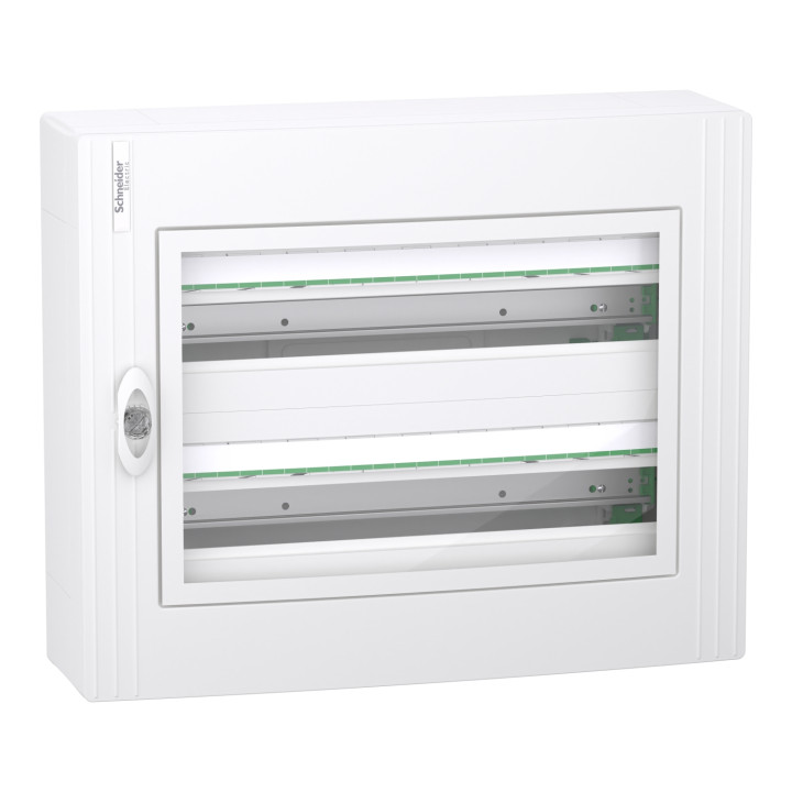 Щит модульний навісний 48 модулів прозорі двері Schneider серія PrismaSeT XS · SCHNEIDER · uk/schit-rozpodilchij-navisnij-2-ryadi-48-moduliv-prozori-dveri-