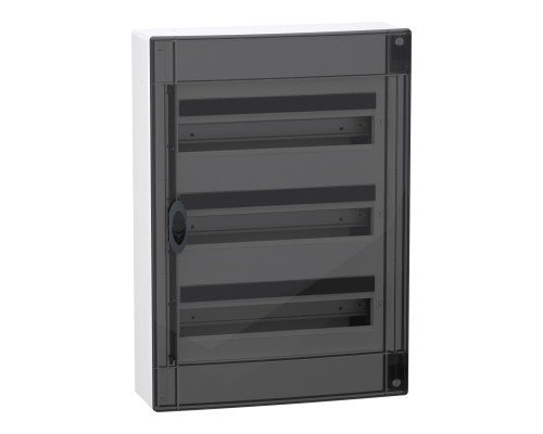 Щит модульний навісний 54 модулі димчасті двері Schneider серія PrismaSeT XS