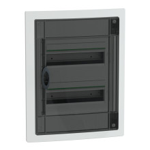 Щит модульний врізний 26 модулів димчасті двері Schneider серія PrismaSeT XS · SCHNEIDER · uk/schit-rozpodilchij-vriznij-2-ryadi-26-moduliv-dimchasti-dveri