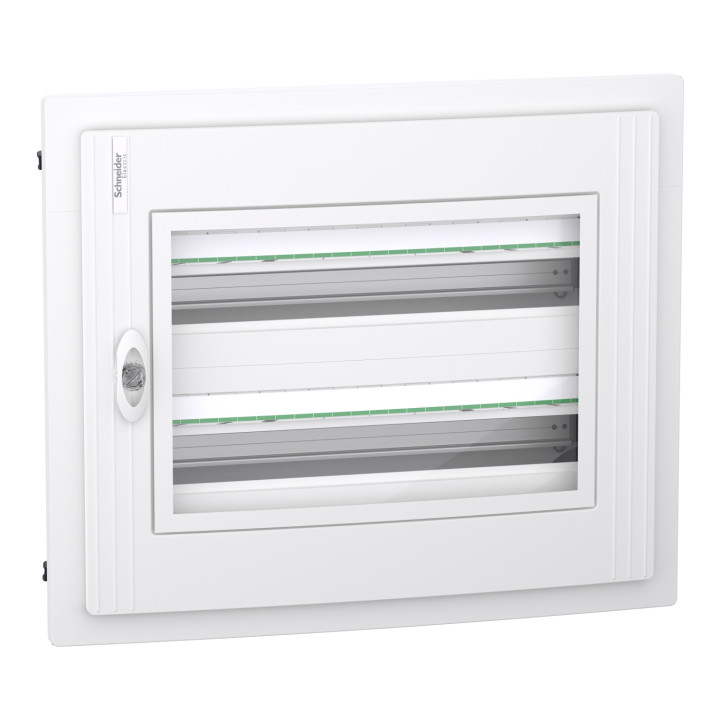 Щит модульний врізний 48 модулів прозорі двері Schneider серія PrismaSeT XS · SCHNEIDER · uk/schit-rozpodilchij-vriznij-2-ryadi-48-moduliv-prozori-dveri-p