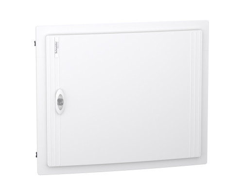 Щит модульний врізний 48 модулів білі двері Schneider серія PrismaSeT XS