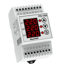 Автоматичний перемикач фаз DigiTOP 10A (PS10A)