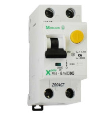 Диференціальний вимикач Eaton (Moeller) PFL6 2P 40А C 30мА 6кА (286471)