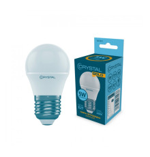Лампа світлодіодна шар 5W E27 4000K CRYSTAL GOLD G45-012