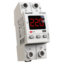 Реле контролю напруги DigiTOP 63A (VP-63A-M2R) · unknown · uk/rele-kontrolyu-naprugi-digitop-63a-vp-63a-m2r