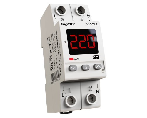 Реле контролю напруги DigiTOP 25A (VP-25A-M2R)