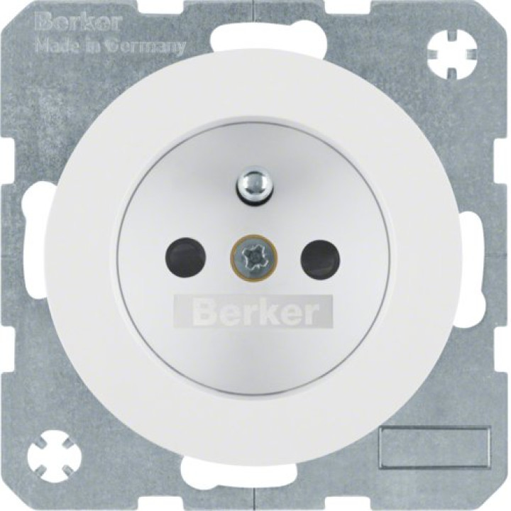 Розетка Berker з центральним з/к з зах.контактів, 16А/250В, пол. білизна, R.1/R.3 · unknown · uk/rozetka-z-tsentralnim-zk-z-zahkontaktiv-16a250v-polbilizna-r1