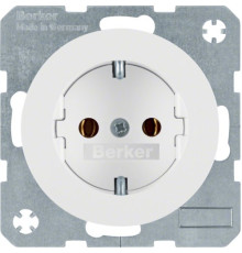 Розетка з з/к, гвинтові клеми, 16А/250В, полярна білизна, R.x Berker 41432089