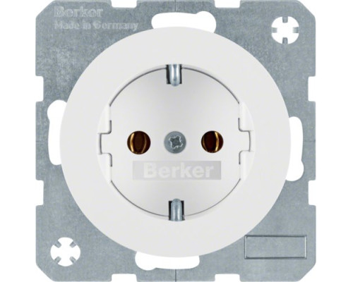 Розетка з з/к, гвинтові клеми, 16А/250В, полярна білизна, R.x Berker 41432089