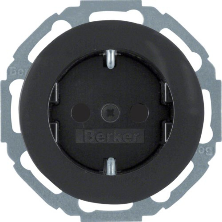 Розетка Berker з з/к, зах.контактів, 16А/250В, чорна, R.Classic · unknown · uk/rozetka-z-zk-zahkontaktiv-16a250v-chorna-rclassic