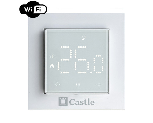 Терморегулятор програмний для теплої підлоги Castle АС506H WI-FI