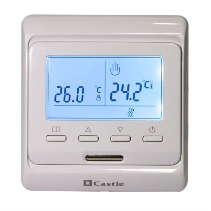 Терморегулятор програмний для теплої підлоги Castle E51 · unknown · uk/termoregulyator-programnij-dlya-teploji-pidlogi-castle-e51