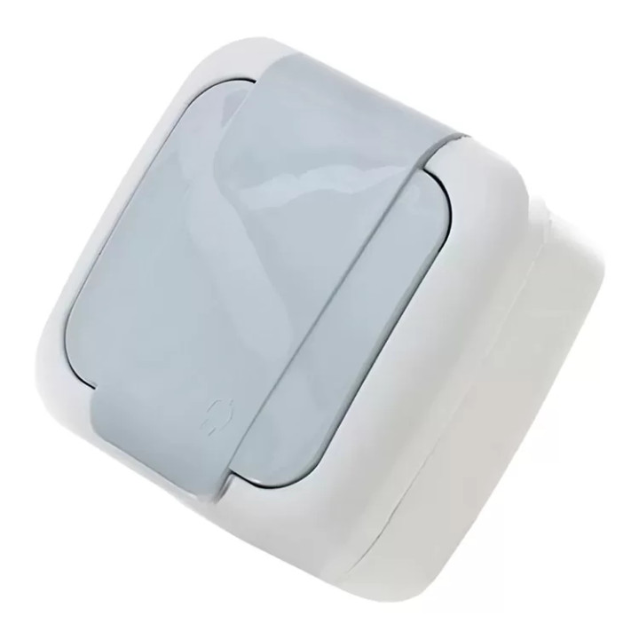 Розетка накладна з кришкою Viko Palmiye IP54 · VIKO · uk/rozetka-nakladna-z-krishkoyu-viko-palmiye-ip54-90555508