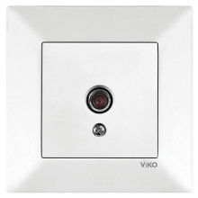 Розетка TV Viko Meridian 12 дБ прохідна білий · VIKO · uk/rozetka-tv-viko-meridian-12-db-prohidna-bilyj