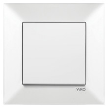 Вимикач 1-клавішний Viko Meridian білий · VIKO · uk/vymykach-1-klavishnyj-viko-meridian-bilyj