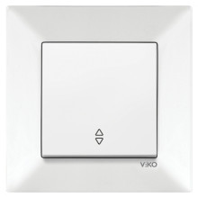 Вимикач прохідний Viko Meridian білий · VIKO · uk/vymykach-prohidnyj-viko-meridian-bilyj
